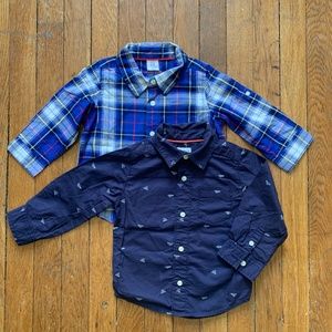 Baby Boy shirt 2-piece Set 12-18 months